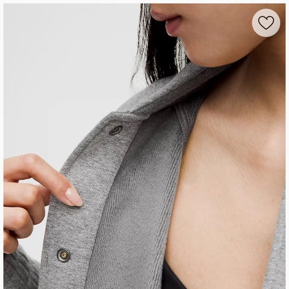 NWOT Women’s Lululemon Scuba Oversized Varsity Jacket Plush Size XL/XXL - Picture 7 of 7